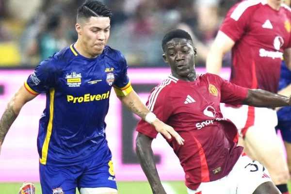 ASEAN All Stars Jinakkan Manchester United temp