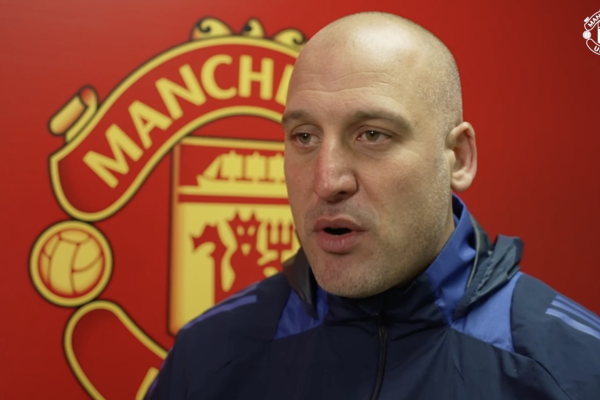 Adam Lawrence man united temp